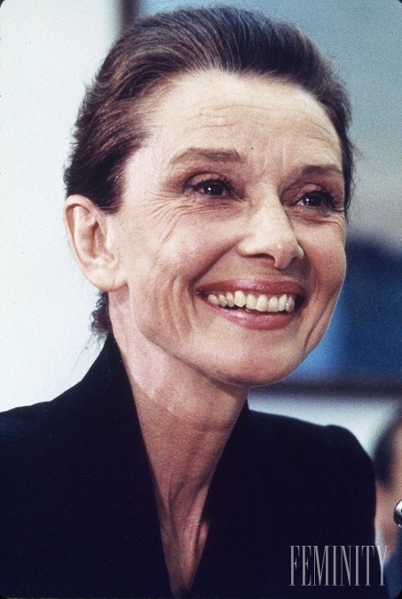 Herečka Audrey Hepburn sa starnutia nebála