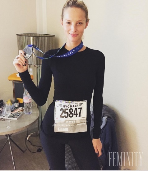 Miška si zabehla polmaratón v NYC 