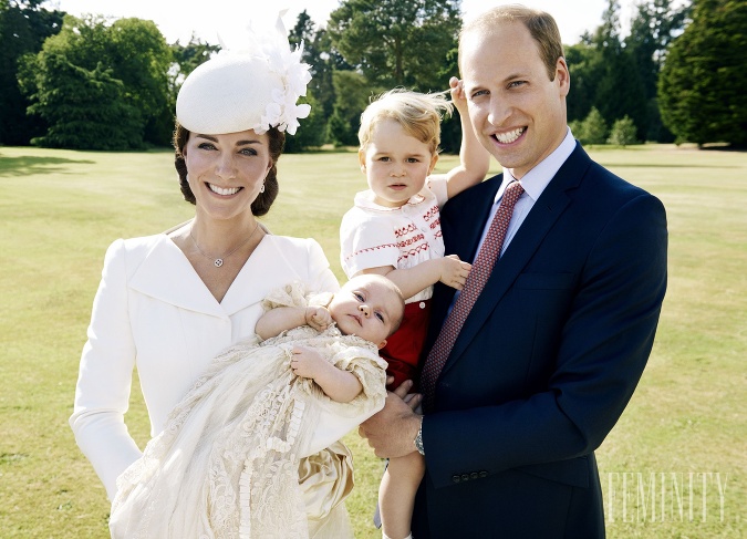Vojvoda a vojvodkyňa z Cambridgu tvoria so svojimi detičkami dokonalú rodinu