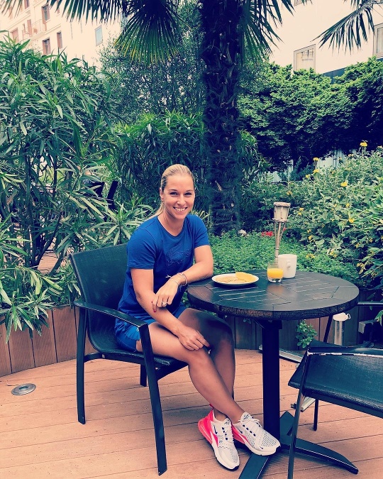 Dominika Cibulková si každý zápas užíva s úsmevom na perách