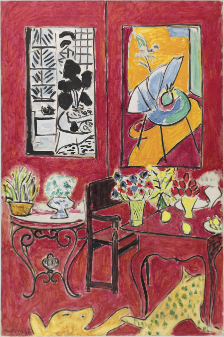 Henri Matisse Grand Intérieur rouge, 1948