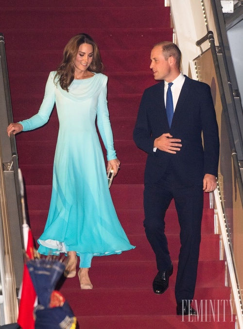 Vojvodkyňa Kate s manželom Williamom na návšteve Pakistanu