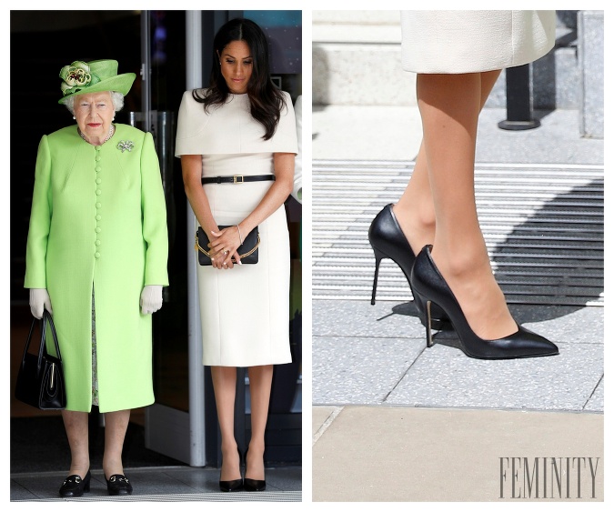 Manželka princa Harryho, Meghan, naozaj vie, že o číslo väčšie topánky sú nutnosťou