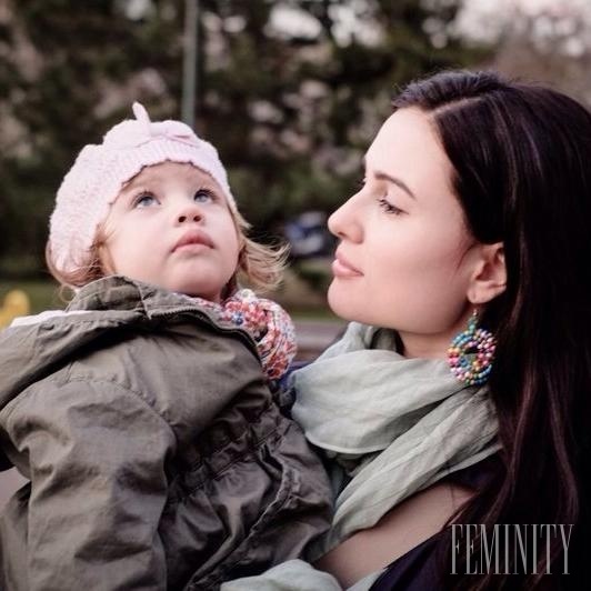 Krásna Michaela Nováková s dcérou Elou