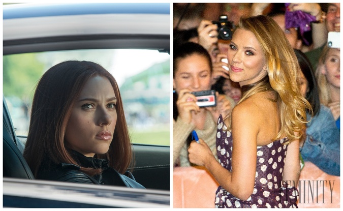 Scarlett Johansson pôsobí v blond farbe oveľa viac zvodne a jemnejšie 