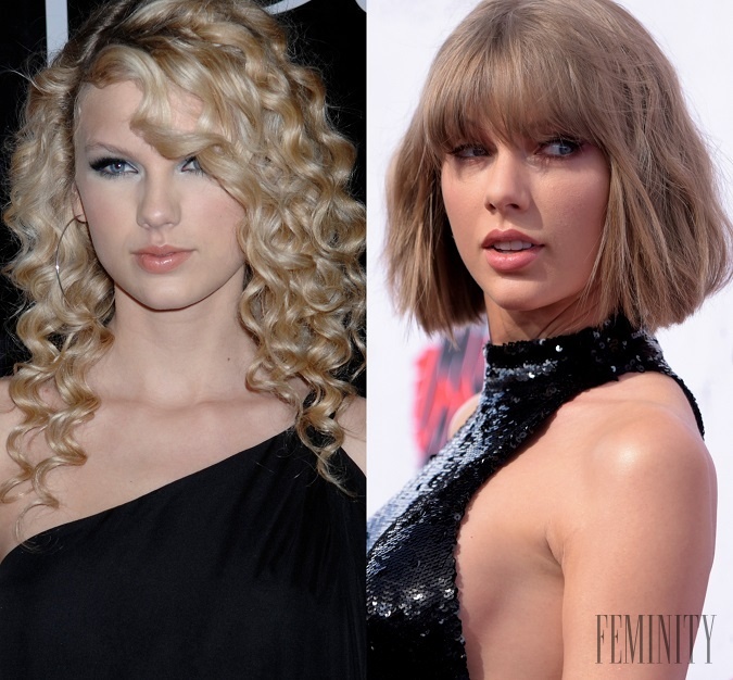 Hoci sexi speváčka, Taylor Swift, so stálym výzorom dievčatka stále v niečom to dievčatko spred rokov pripomína, jej tvár dnes vyzerá trocha odlišne