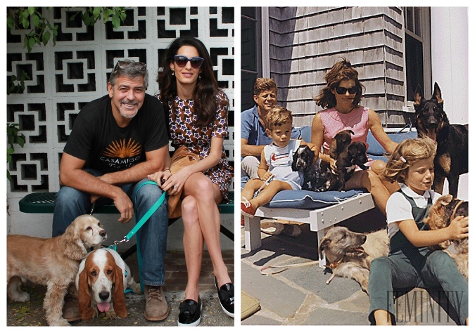 Právnička Amal Clooney miluje zvieratá rovnako ako bývalá Prvá dáma USA Jackie Kennedy